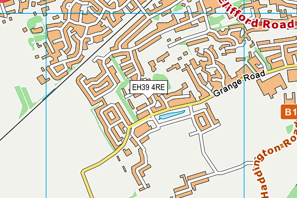 EH39 4RE map - OS VectorMap District (Ordnance Survey) EH39 4RE map - OS VectorMap District (Ordnance Survey)
