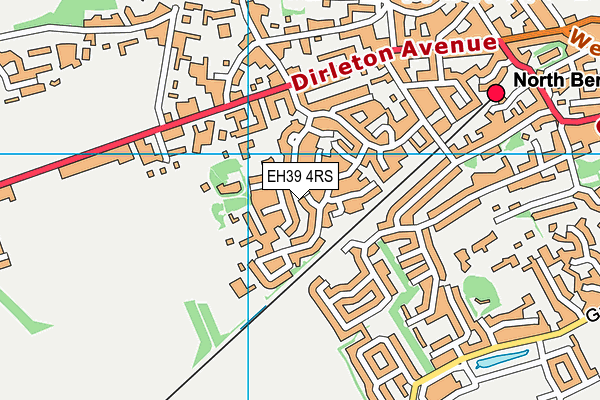 EH39 4RS map - OS VectorMap District (Ordnance Survey) EH39 4RS map - OS VectorMap District (Ordnance Survey)