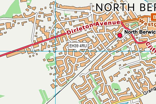 EH39 4RU map - OS VectorMap District (Ordnance Survey) EH39 4RU map - OS VectorMap District (Ordnance Survey)