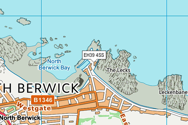 EH39 4SS map - OS VectorMap District (Ordnance Survey) EH39 4SS map - OS VectorMap District (Ordnance Survey)