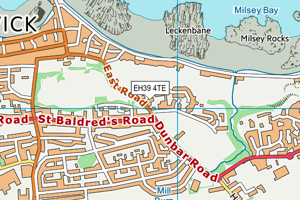 EH39 4TE map - OS VectorMap District (Ordnance Survey) EH39 4TE map - OS VectorMap District (Ordnance Survey)