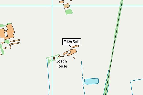 EH39 5AH map - OS VectorMap District (Ordnance Survey) EH39 5AH map - OS VectorMap District (Ordnance Survey)