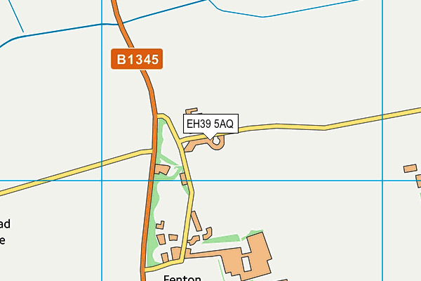 EH39 5AQ map - OS VectorMap District (Ordnance Survey) EH39 5AQ map - OS VectorMap District (Ordnance Survey)