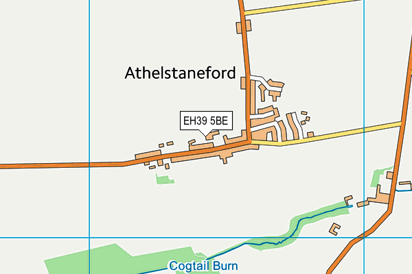 EH39 5BE map - OS VectorMap District (Ordnance Survey) EH39 5BE map - OS VectorMap District (Ordnance Survey)