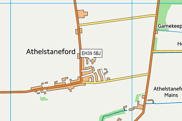 EH39 5BJ map - OS VectorMap District (Ordnance Survey) EH39 5BJ map - OS VectorMap District (Ordnance Survey)