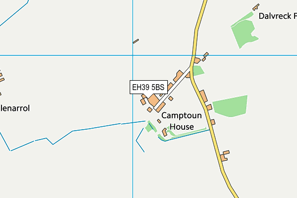 EH39 5BS map - OS VectorMap District (Ordnance Survey) EH39 5BS map - OS VectorMap District (Ordnance Survey)