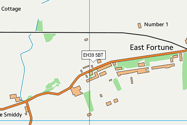 EH39 5BT map - OS VectorMap District (Ordnance Survey) EH39 5BT map - OS VectorMap District (Ordnance Survey)