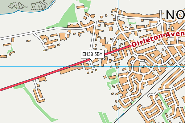 EH39 5BY map - OS VectorMap District (Ordnance Survey) EH39 5BY map - OS VectorMap District (Ordnance Survey)