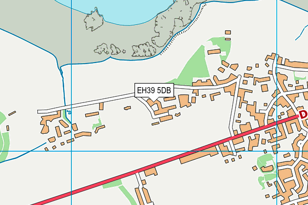 EH39 5DB map - OS VectorMap District (Ordnance Survey) EH39 5DB map - OS VectorMap District (Ordnance Survey)