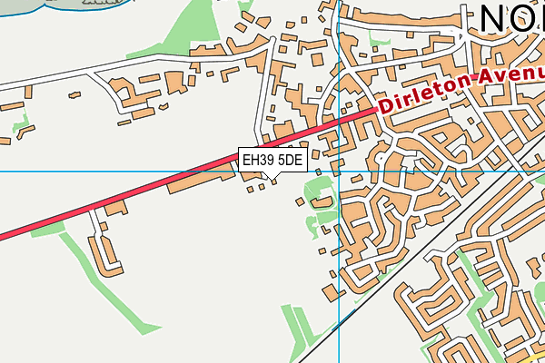 EH39 5DE map - OS VectorMap District (Ordnance Survey) EH39 5DE map - OS VectorMap District (Ordnance Survey)