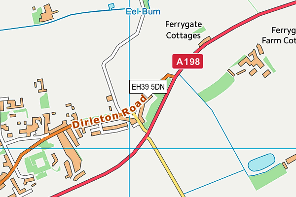 EH39 5DN map - OS VectorMap District (Ordnance Survey) EH39 5DN map - OS VectorMap District (Ordnance Survey)