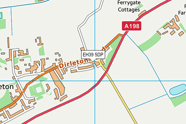 EH39 5DP map - OS VectorMap District (Ordnance Survey) EH39 5DP map - OS VectorMap District (Ordnance Survey)
