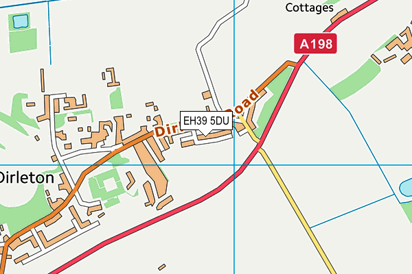 EH39 5DU map - OS VectorMap District (Ordnance Survey) EH39 5DU map - OS VectorMap District (Ordnance Survey)