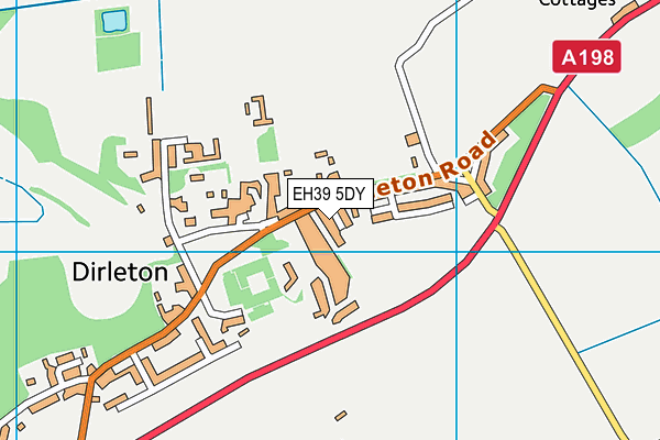 EH39 5DY map - OS VectorMap District (Ordnance Survey) EH39 5DY map - OS VectorMap District (Ordnance Survey)