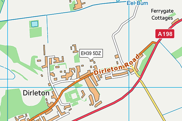 EH39 5DZ map - OS VectorMap District (Ordnance Survey) EH39 5DZ map - OS VectorMap District (Ordnance Survey)