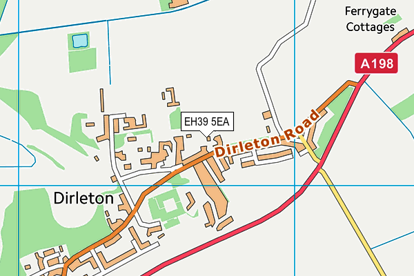 EH39 5EA map - OS VectorMap District (Ordnance Survey) EH39 5EA map - OS VectorMap District (Ordnance Survey)