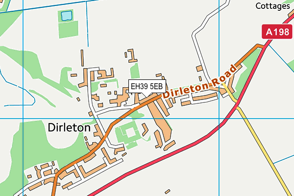 EH39 5EB map - OS VectorMap District (Ordnance Survey) EH39 5EB map - OS VectorMap District (Ordnance Survey)