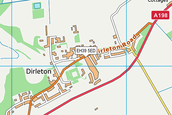 EH39 5ED map - OS VectorMap District (Ordnance Survey)