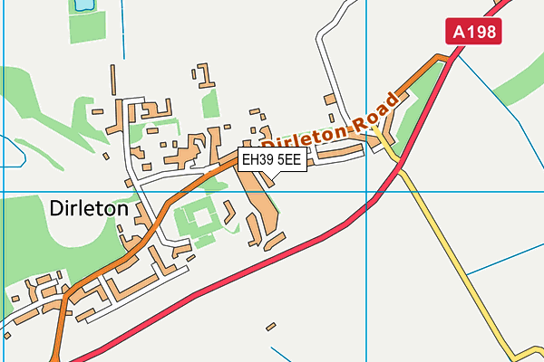 EH39 5EE map - OS VectorMap District (Ordnance Survey) EH39 5EE map - OS VectorMap District (Ordnance Survey)