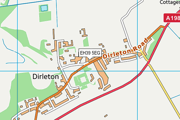 EH39 5EG map - OS VectorMap District (Ordnance Survey) EH39 5EG map - OS VectorMap District (Ordnance Survey)