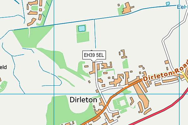 EH39 5EL map - OS VectorMap District (Ordnance Survey) EH39 5EL map - OS VectorMap District (Ordnance Survey)