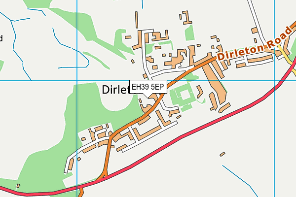 EH39 5EP map - OS VectorMap District (Ordnance Survey) EH39 5EP map - OS VectorMap District (Ordnance Survey)