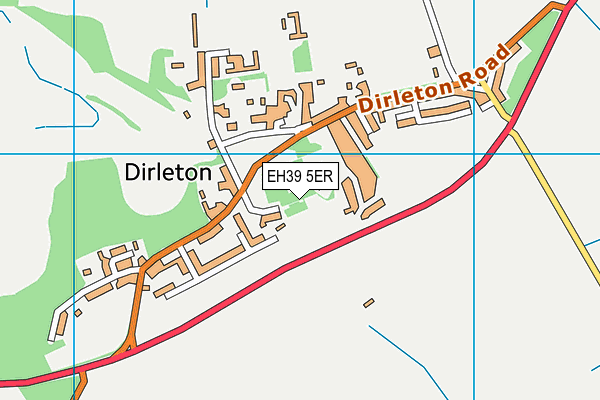 EH39 5ER map - OS VectorMap District (Ordnance Survey) EH39 5ER map - OS VectorMap District (Ordnance Survey)
