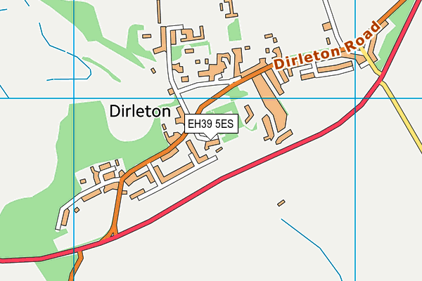EH39 5ES map - OS VectorMap District (Ordnance Survey) EH39 5ES map - OS VectorMap District (Ordnance Survey)