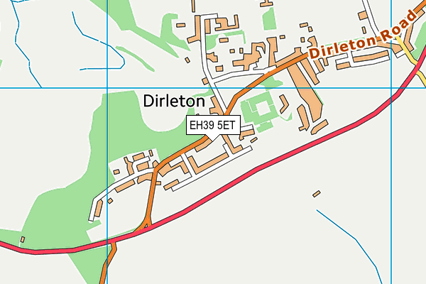 EH39 5ET map - OS VectorMap District (Ordnance Survey) EH39 5ET map - OS VectorMap District (Ordnance Survey)