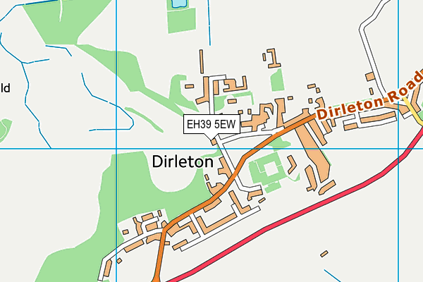EH39 5EW map - OS VectorMap District (Ordnance Survey) EH39 5EW map - OS VectorMap District (Ordnance Survey)