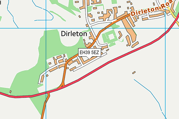 EH39 5EZ map - OS VectorMap District (Ordnance Survey) EH39 5EZ map - OS VectorMap District (Ordnance Survey)
