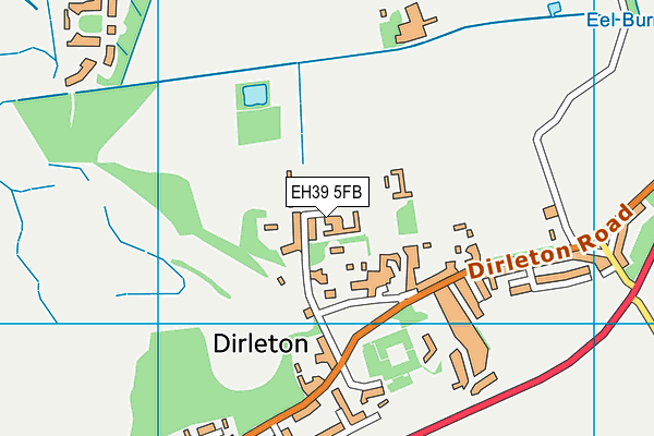 EH39 5FB map - OS VectorMap District (Ordnance Survey) EH39 5FB map - OS VectorMap District (Ordnance Survey)