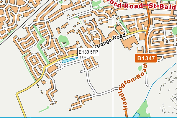 EH39 5FP map - OS VectorMap District (Ordnance Survey) EH39 5FP map - OS VectorMap District (Ordnance Survey)
