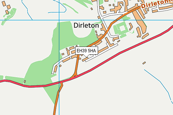 EH39 5HA map - OS VectorMap District (Ordnance Survey) EH39 5HA map - OS VectorMap District (Ordnance Survey)