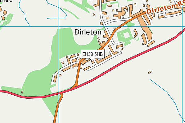 EH39 5HB map - OS VectorMap District (Ordnance Survey) EH39 5HB map - OS VectorMap District (Ordnance Survey)
