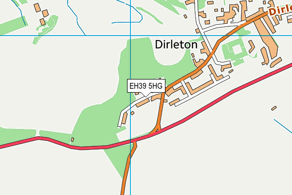 EH39 5HG map - OS VectorMap District (Ordnance Survey) EH39 5HG map - OS VectorMap District (Ordnance Survey)
