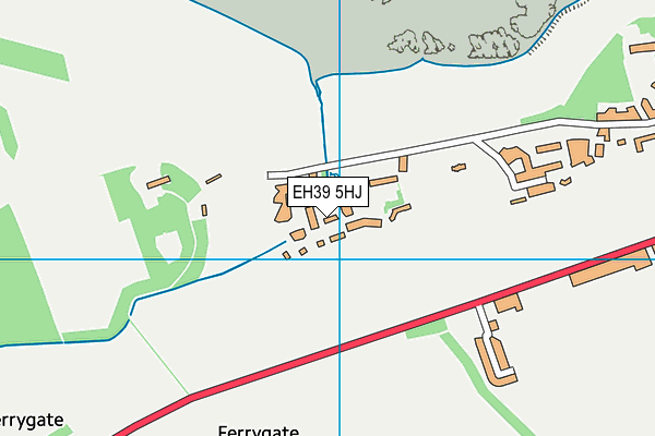 EH39 5HJ map - OS VectorMap District (Ordnance Survey) EH39 5HJ map - OS VectorMap District (Ordnance Survey)