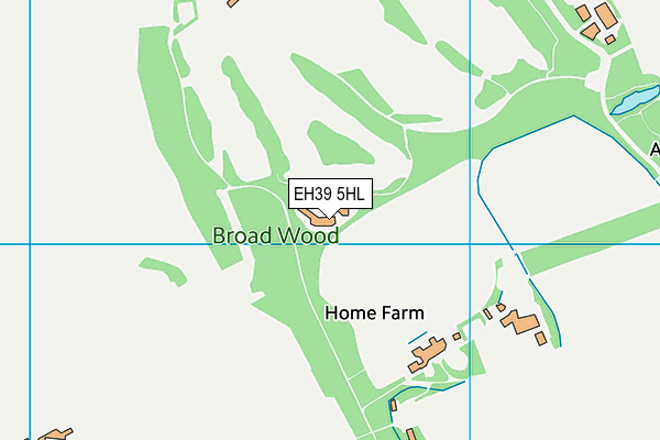 EH39 5HL map - OS VectorMap District (Ordnance Survey) EH39 5HL map - OS VectorMap District (Ordnance Survey)