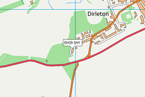 EH39 5HY map - OS VectorMap District (Ordnance Survey) EH39 5HY map - OS VectorMap District (Ordnance Survey)