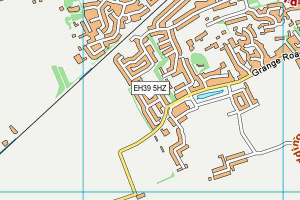 EH39 5HZ map - OS VectorMap District (Ordnance Survey) EH39 5HZ map - OS VectorMap District (Ordnance Survey)
