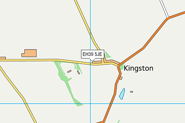 EH39 5JE map - OS VectorMap District (Ordnance Survey) EH39 5JE map - OS VectorMap District (Ordnance Survey)