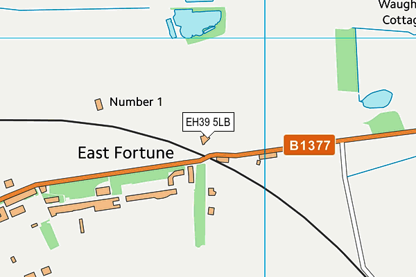 EH39 5LB map - OS VectorMap District (Ordnance Survey) EH39 5LB map - OS VectorMap District (Ordnance Survey)