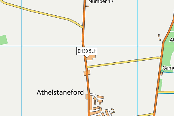 EH39 5LH map - OS VectorMap District (Ordnance Survey) EH39 5LH map - OS VectorMap District (Ordnance Survey)