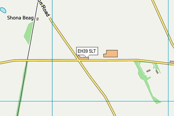 EH39 5LT map - OS VectorMap District (Ordnance Survey) EH39 5LT map - OS VectorMap District (Ordnance Survey)