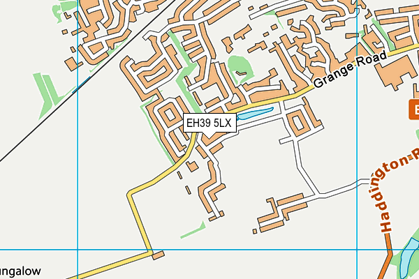 EH39 5LX map - OS VectorMap District (Ordnance Survey) EH39 5LX map - OS VectorMap District (Ordnance Survey)