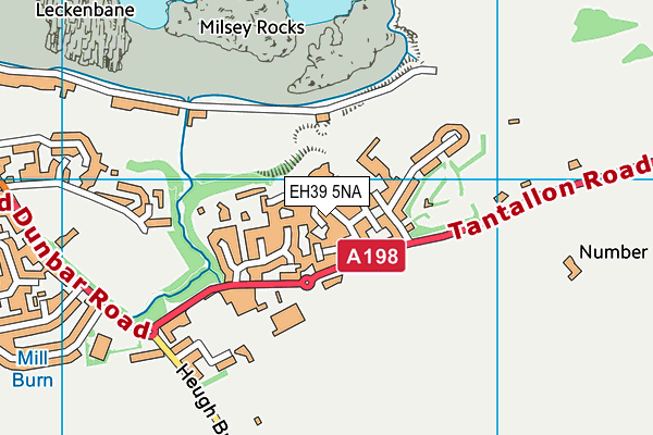 EH39 5NA map - OS VectorMap District (Ordnance Survey) EH39 5NA map - OS VectorMap District (Ordnance Survey)