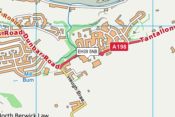 EH39 5NB map - OS VectorMap District (Ordnance Survey) EH39 5NB map - OS VectorMap District (Ordnance Survey)