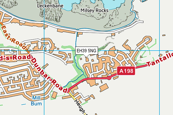 EH39 5NG map - OS VectorMap District (Ordnance Survey) EH39 5NG map - OS VectorMap District (Ordnance Survey)