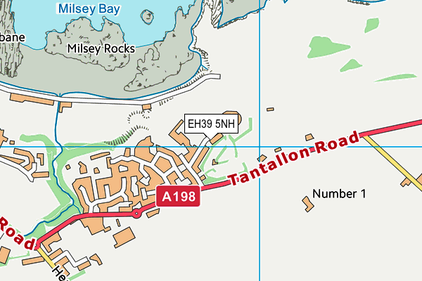 EH39 5NH map - OS VectorMap District (Ordnance Survey) EH39 5NH map - OS VectorMap District (Ordnance Survey)
