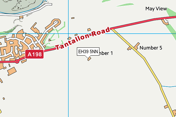 EH39 5NN map - OS VectorMap District (Ordnance Survey) EH39 5NN map - OS VectorMap District (Ordnance Survey)